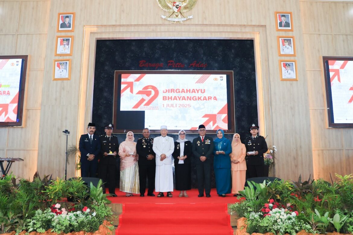 Hari Bhayangkara ke-79, Bupati dan Forkopimda Barru Bersinergi di Momen Syukuran Polres