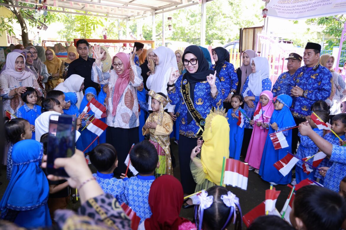 MPLS Ramah di Barru, Bupati Andi Ina Ajak Dukung Tumbuh Kembang Anak Usia Dini