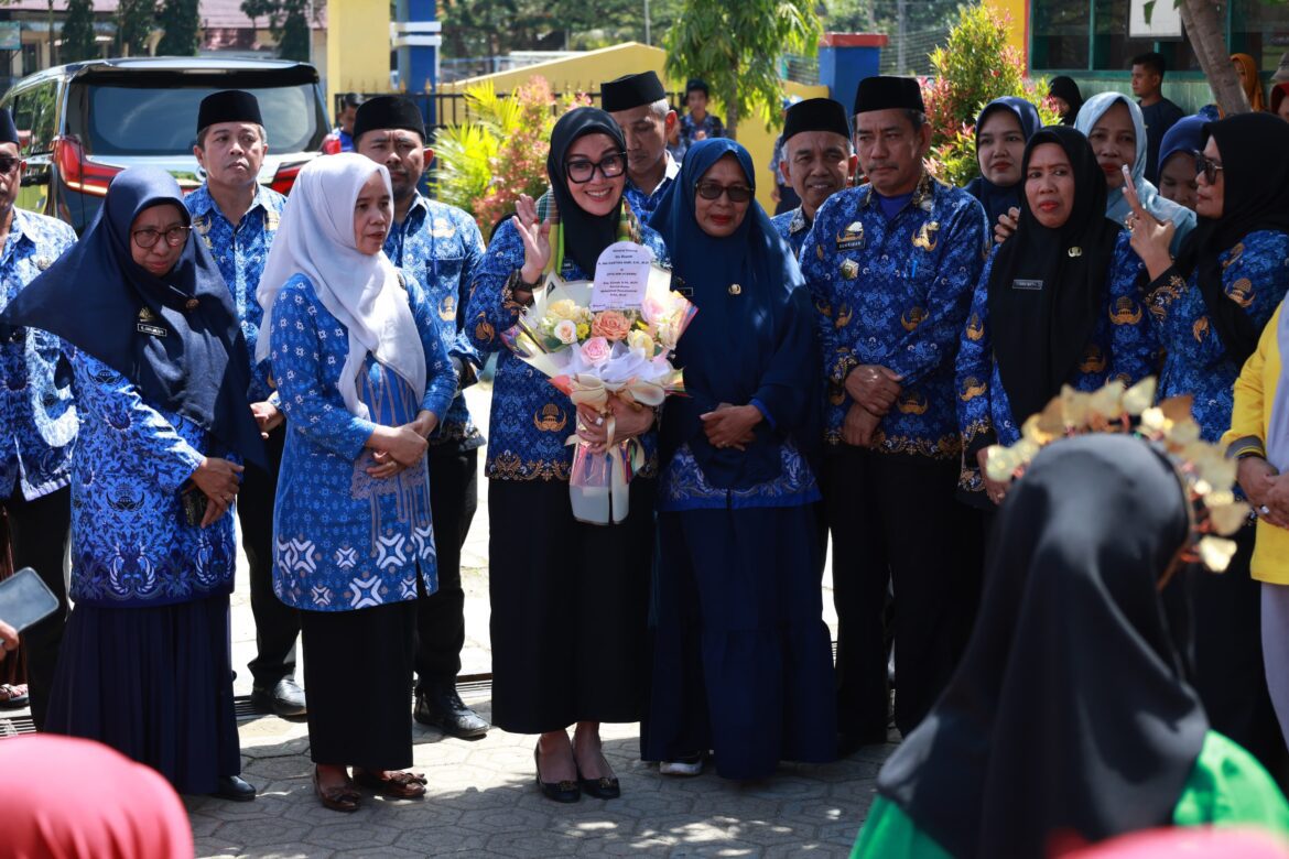 Bupati Barru Tinjau MPLS di SDN 44 Pekkae