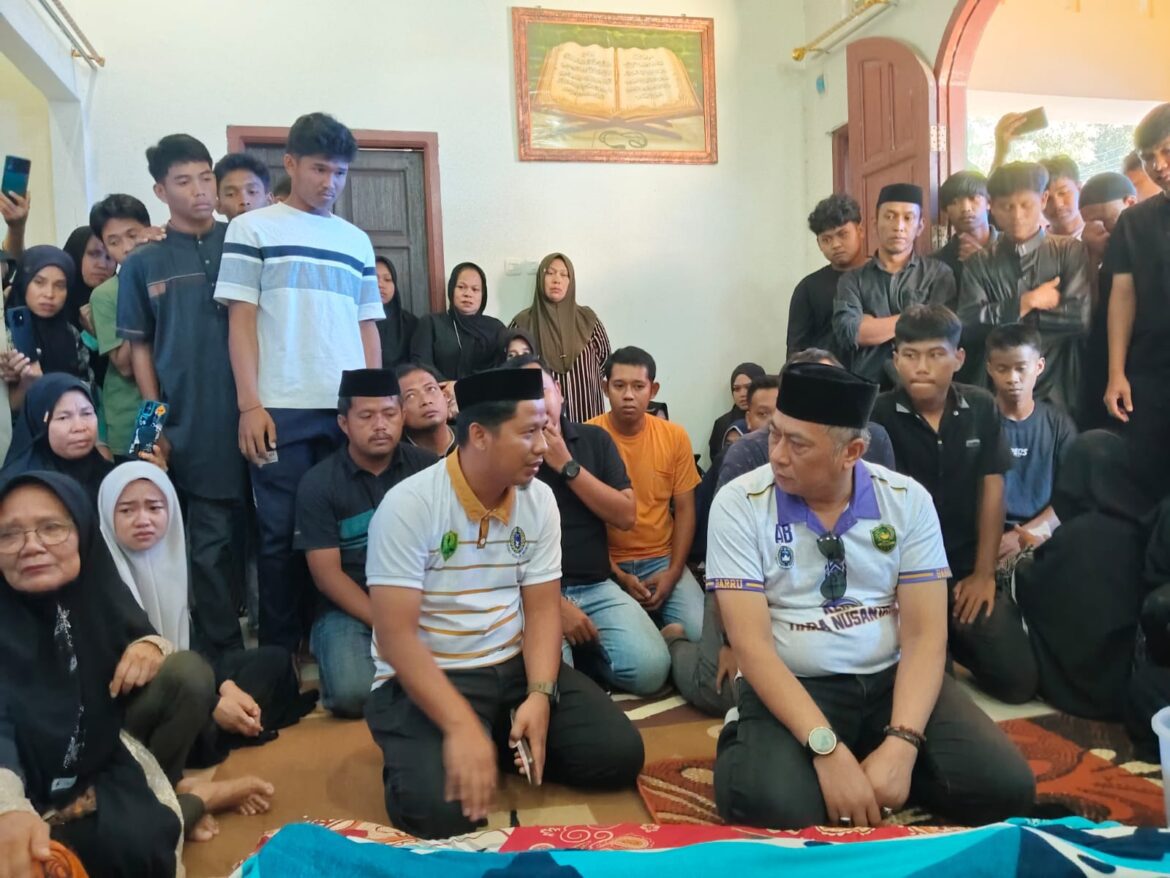 Wabup Barru Berduka atas Kepergian Aidil