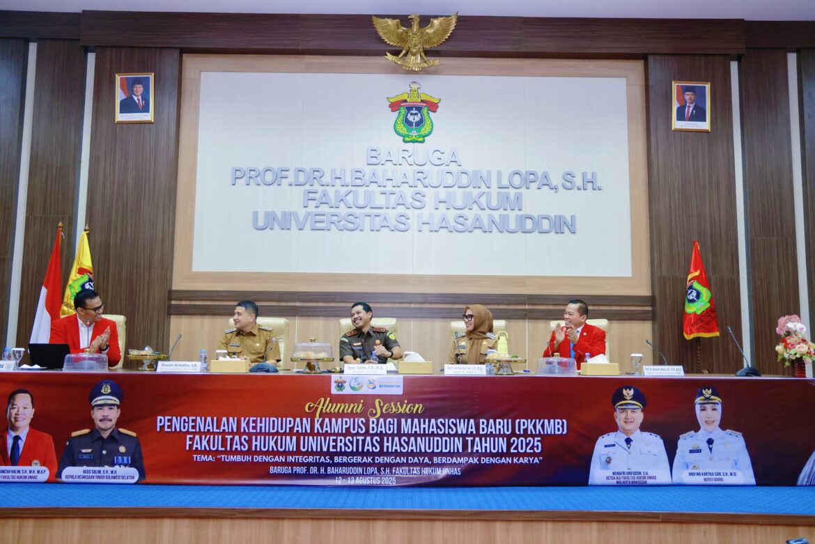 Bupati Barru Andi Ina Kartika Sari Kembali ke Kampus Unhas, Bagikan Inspirasi untuk Mahasiswa Baru