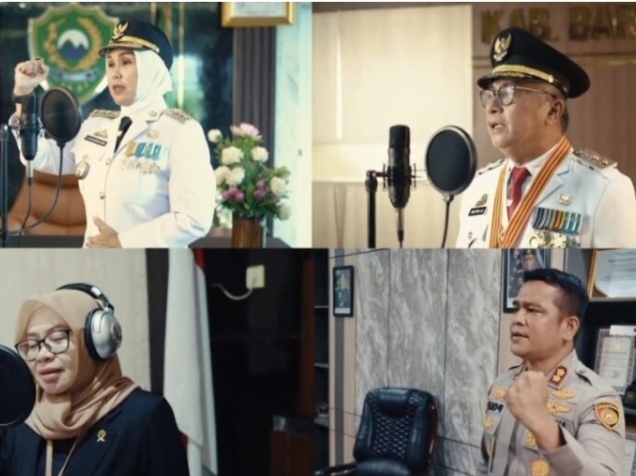 Malam Ramah Tamah HUT ke-80 RI di Barru Dimeriahkan Video Kreatif “Harmoni Merah Putih”