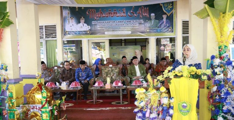 Bupati Barru Apresiasi Dedikasi Baznas dalam Peringatan Maulid Akbar Tanete Rilau