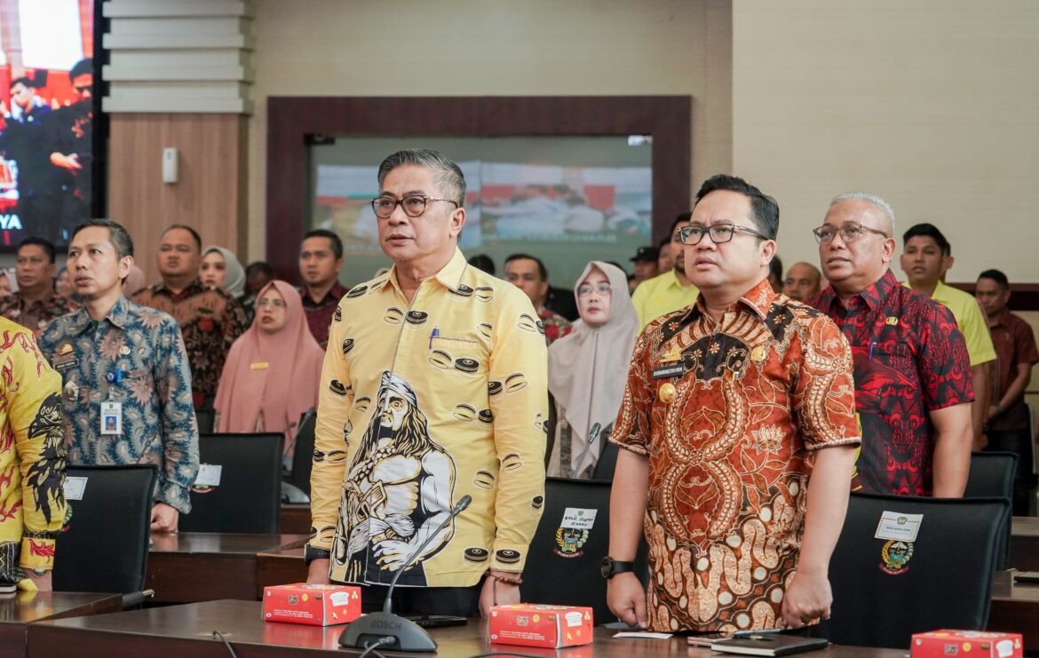 Wabup Barru Hadiri Rakorda Pertanahan Sulsel, Tekankan Percepatan RTRW, RDTR dan Optimalisasi PTSL
