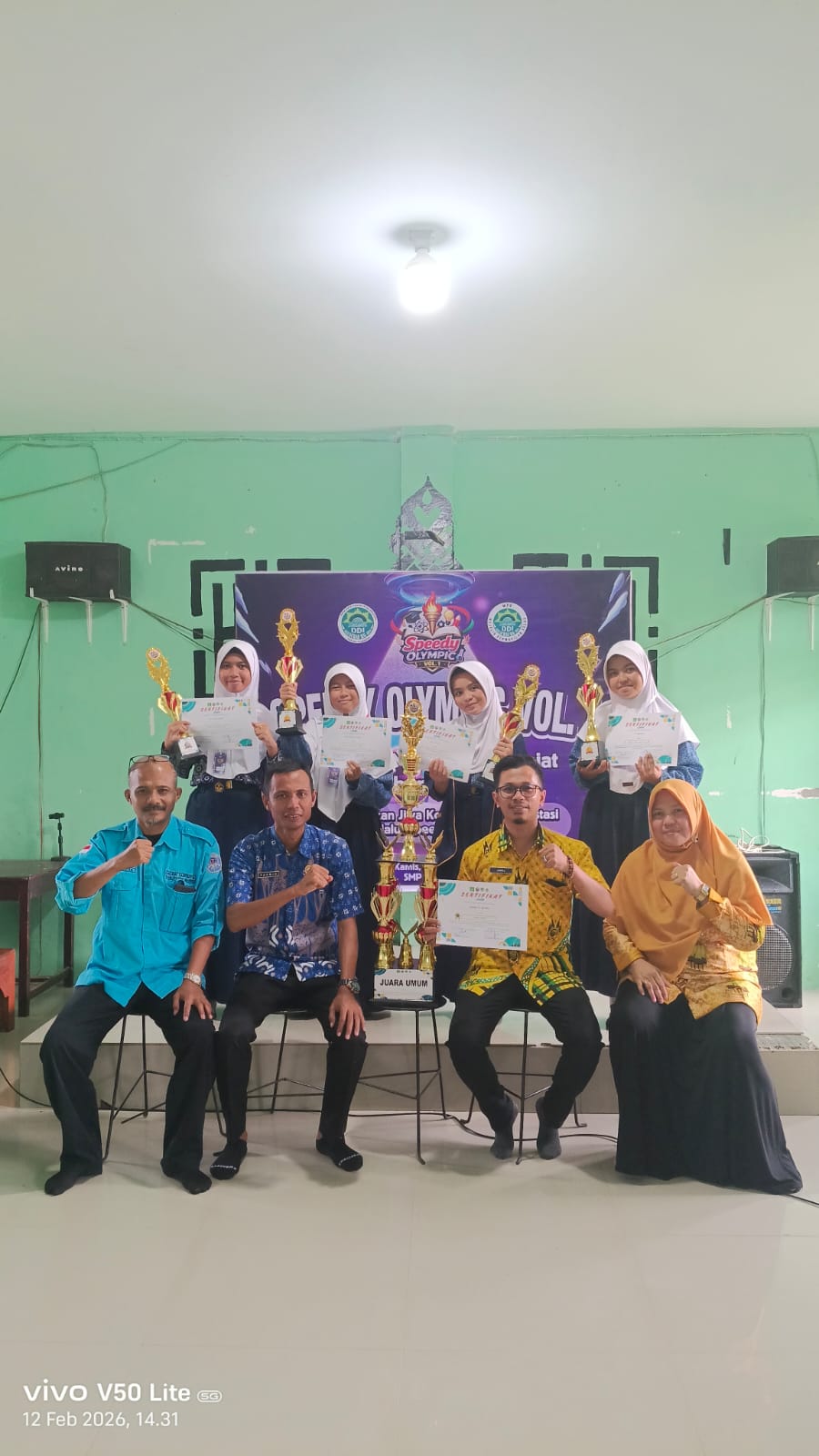 ​Tampil Dominan, UPTD SMPN 22 Barru Sabet Gelar Juara Umum di SMP DDI Mangkoso