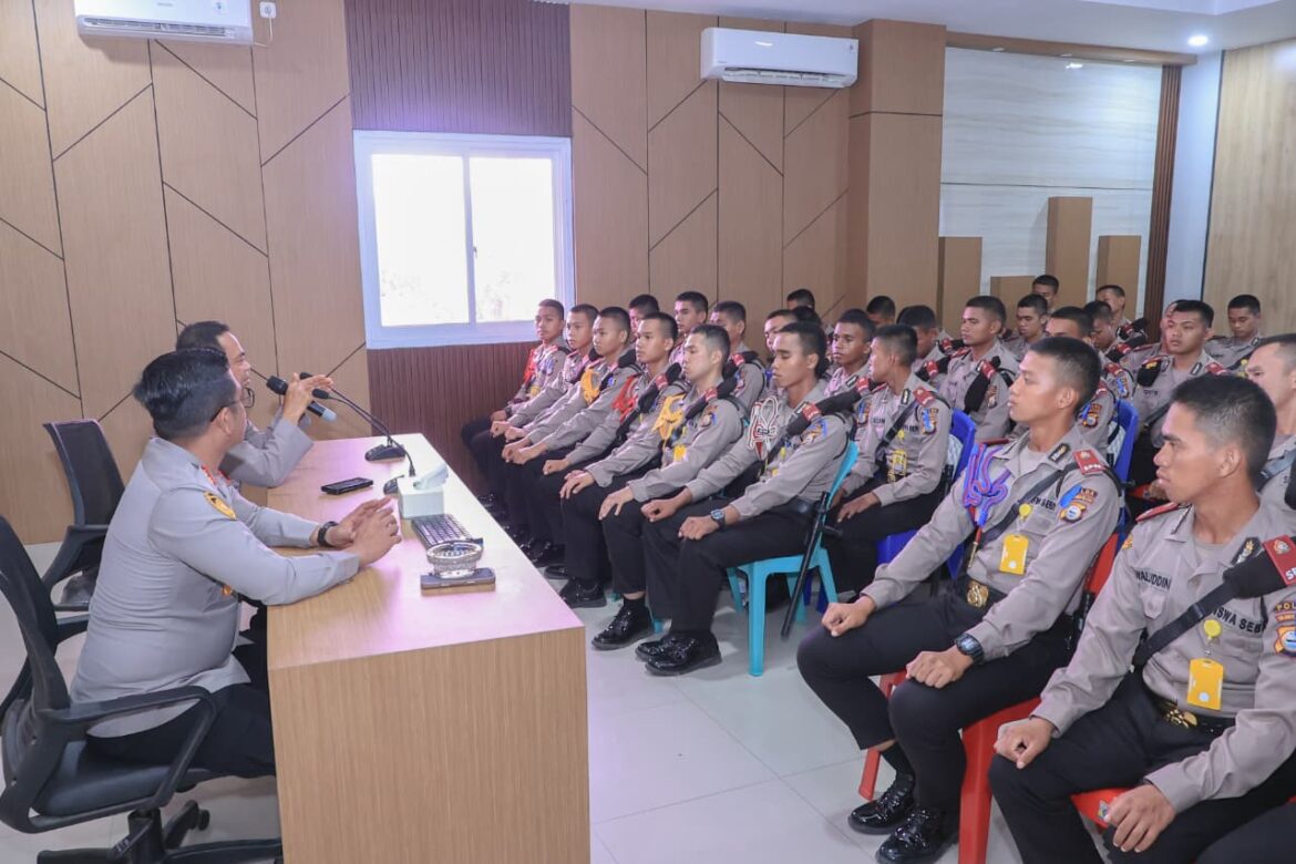 ​Kapolres Barru Berikan Pembekalan Strategis bagi Siswa Latja SPN Polda Sulsel Gelombang I TA 2026